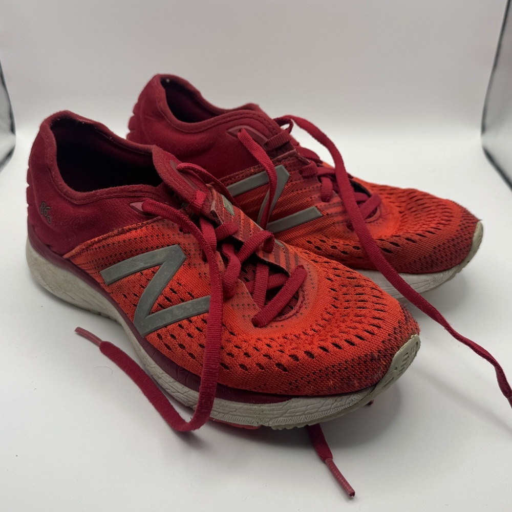 New Balance size 4 Red Sneakers